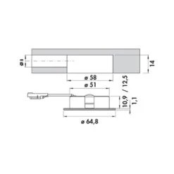 Naber Anelli Farbwechsel LED, Einbauleuchte -Geschirr anelli farbwechsel led einbauleuchte3