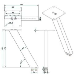 Barkonsole BKO Light, Edelstahl-Optik 1 Stück -Geschirr barkonsole bko light edelstahl optik 1 stueck3