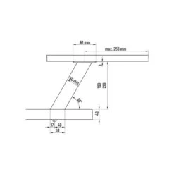 Barkonsole Capri Schräg In Verschiedene Variationen -Geschirr barkonsole capri schraeg verschiedene variationen3