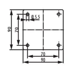 Barkonsole Kreta 2 (gerade), Konsole, Schwarz Matt -Geschirr barkonsole kreta 2 gerade konsole schwarz matt3