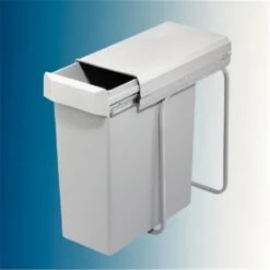 Wesco Big Boy 40, Abfallsammler Für Drehtüren, Alu Grau