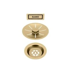 BLANCO Ab- Und Überlaufset (Sichtteile), Für Einzelbecken