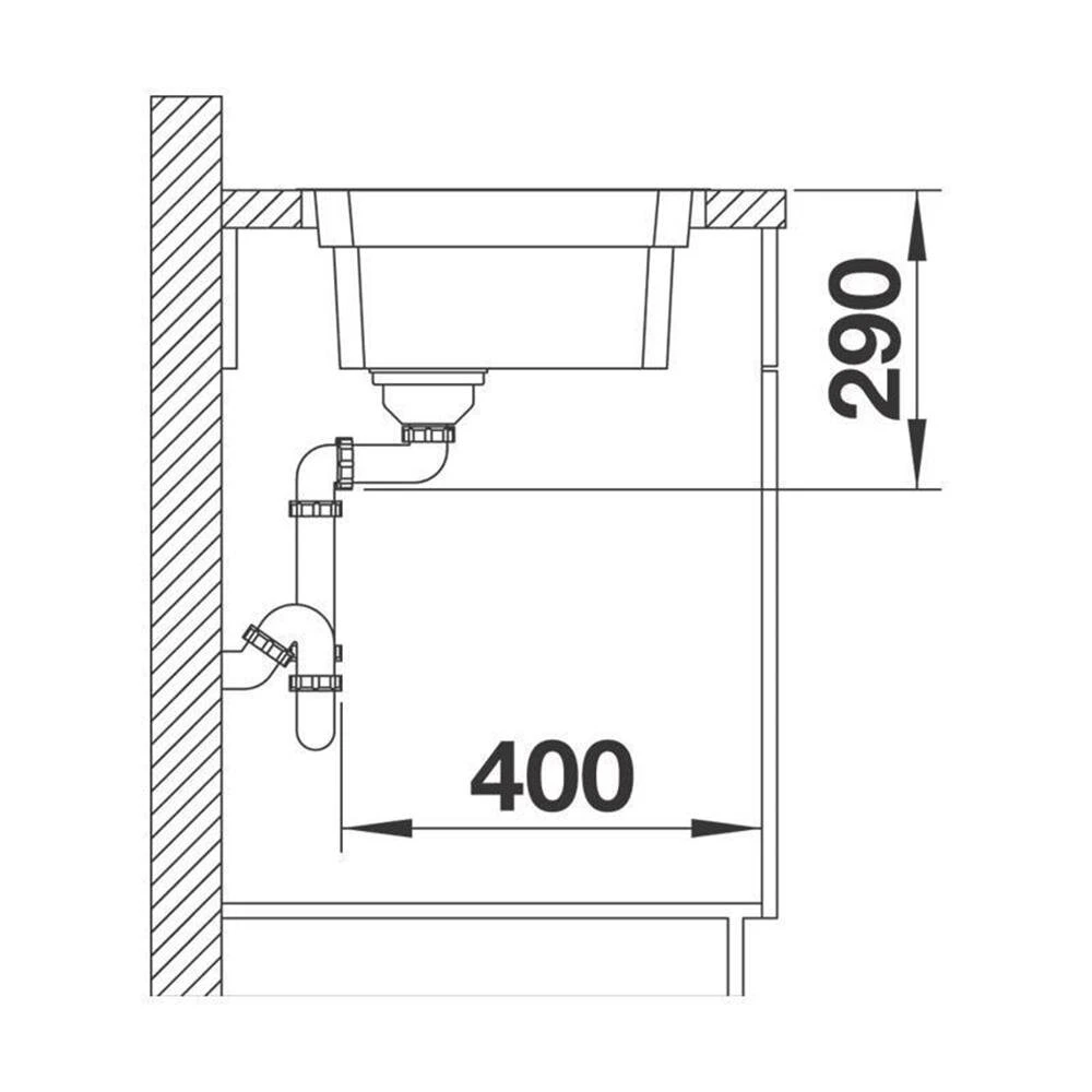 BLANCO Einbaubecken ETAGON 700-IF Edelstahl Seidenglanz InFino 8 BLANCO Einbaubecken ETAGON 700-IF Edelstahl Seidenglanz InFino – Bild 6