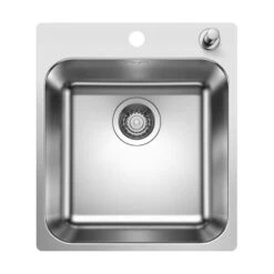 BLANCO Einbaubecken SUPRA 400-IF/A Edelstahl Bürstfinish