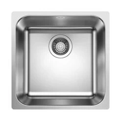 BLANCO Einbaubecken SUPRA 400-IF Edelstahl Bürstfinish