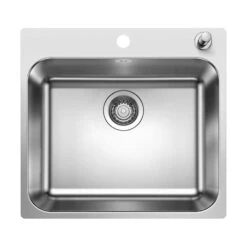 BLANCO Einbaubecken SUPRA 500-IF/A Edelstahl Bürstfinish