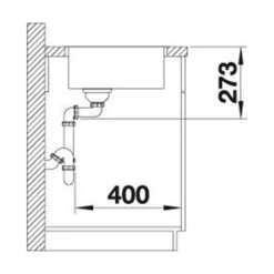 BLANCO Einbaubecken ZEROX 500-IF Edelstahl Dark Steel -Geschirr blanco einbaubecken zerox 500 if edelstahl dark steel4