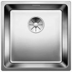 BLANCO Einbauspüle ANDANO 400-IF Edelstahl Seidenglanz | InFino Ablauf | 522957