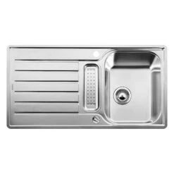 BLANCO Einbauspüle LANTOS 5 S-IF Edelstahl Bürstfinish