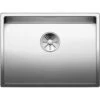 BLANCO Einbauspüle CLARON 550-IF Edelstahl | InFino Ablauf