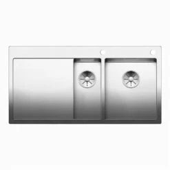 BLANCO Einbauspüle CLARON 6 S-IF Edelstahl | InFino Ablauf