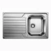 BLANCO Einbauspüle DINAS 45S Edelstahl Bürstfinish