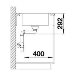 BLANCO Einbauspüle DINAS XL 6 S Compact Edelstahl Bürstfinish -Geschirr blanco einbauspuele dinas xl 6 s compact edelstahl buerstfinish5