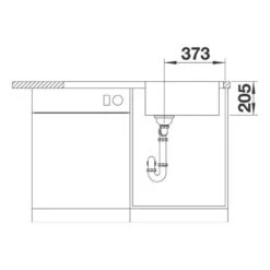 BLANCO Einbauspüle LEMIS XL 6 S-IF Edelstahl Bürstfinish -Geschirr blanco einbauspuele lemis xl 6 s if edelstahl buerstfinish5