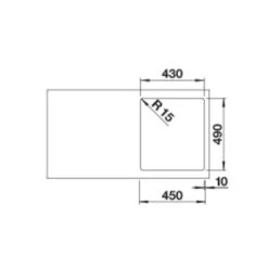 BLANCO Einbauspüle SOLIS 400-IF/A Edelstahl Bürstfinish 9 BLANCO Einbauspüle SOLIS 400-IF/A Edelstahl Bürstfinish -Geschirr blanco einbauspuele solis 400 if a edelstahl buerstfinish3