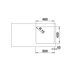 BLANCO Einbauspüle SOLIS 450-IF Edelstahl Bürstfinish 9 BLANCO Einbauspüle SOLIS 450-IF Edelstahl Bürstfinish -Geschirr blanco einbauspuele solis 450 if edelstahl buerstfinish3