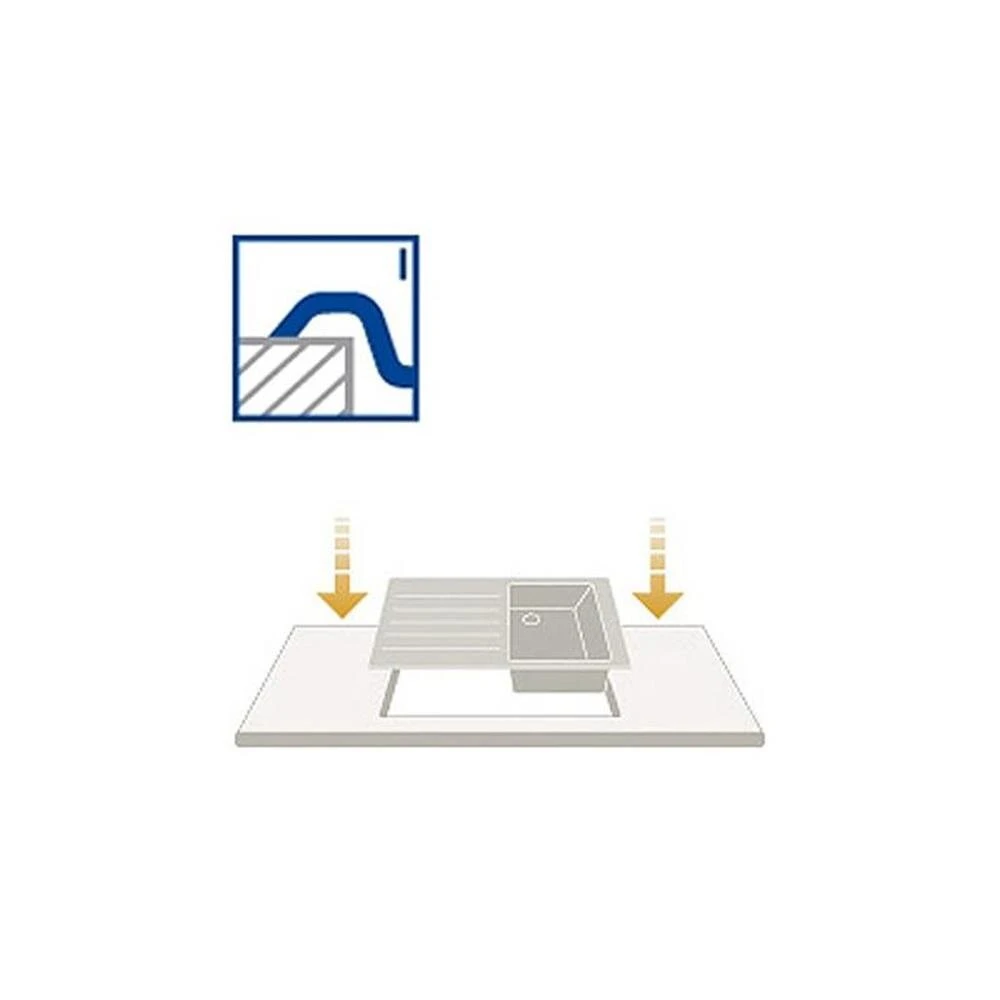 BLANCO Einbauspüle TOP EZS 12 X 4-2 Edelstahl Naturfinish 6 BLANCO Einbauspüle TOP EZS 12 X 4-2 Edelstahl Naturfinish – Bild 4