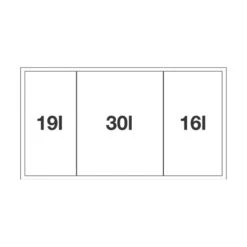 BLANCO FLEXON II 80/3 Einbau-Abfallsammler -Geschirr blanco flexon ii 80 3 einbau abfallsammler3