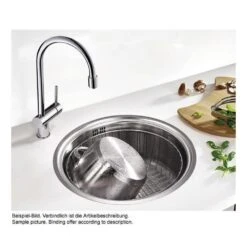 BLANCO Geschirrkorb Rund, Edelstahl -Geschirr blanco geschirrkorb rund edelstahl3