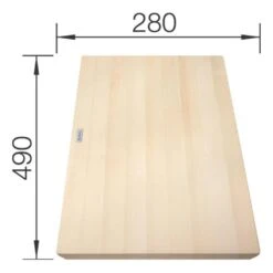 BLANCO Holzschneidbrett Aus Ahorn Zur COLLECTIS 6S