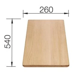 BLANCO Schneidbrett Buche Massiv 540 X 260 Mm 7 BLANCO Schneidbrett Buche Massiv 540 X 260 Mm -Geschirr blanco schneidbrett buche massiv 540 x 260 mm3