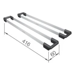 BLANCO Set TOP-Schienen 400