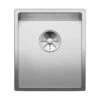 BLANCO Unterbaubecken CLARON 340-U Edelstahl Durinox InFino -Geschirr blanco unterbaubecken claron 340 u edelstahl durinox infino