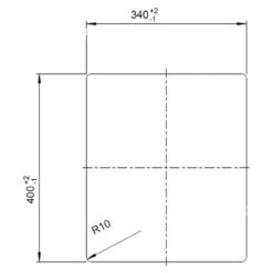 BLANCO Unterbaubecken CLARON 340-U Edelstahl Durinox InFino -Geschirr blanco unterbaubecken claron 340 u edelstahl durinox infino3