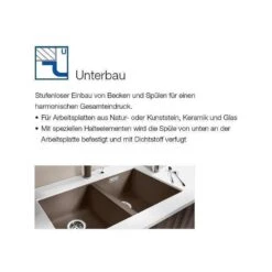 BLANCO Unterbaubecken CLARON 340-U Edelstahl Durinox InFino -Geschirr blanco unterbaubecken claron 340 u edelstahl durinox infino6