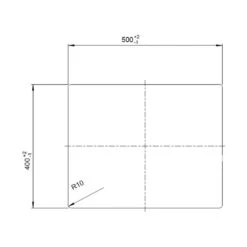BLANCO Unterbaubecken CLARON 500-U Edelstahl Durinox InFino -Geschirr blanco unterbaubecken claron 500 u edelstahl durinox infino4