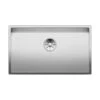 BLANCO Unterbaubecken CLARON 700-U Edelstahl Durinox InFino -Geschirr blanco unterbaubecken claron 700 u edelstahl durinox infino