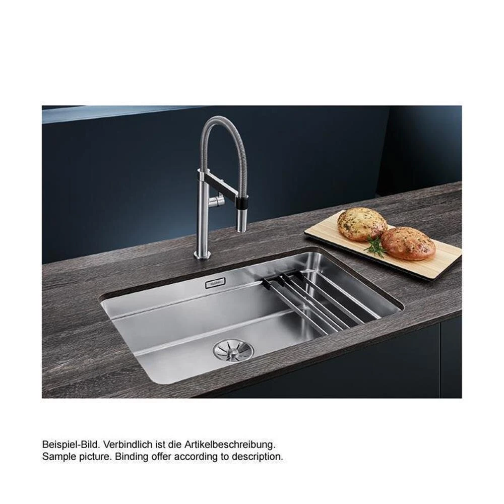 BLANCO Unterbaubecken ETAGON 700-U Edelstahl Seidenglanz InFino 4 BLANCO Unterbaubecken ETAGON 700-U Edelstahl Seidenglanz InFino – Bild 2
