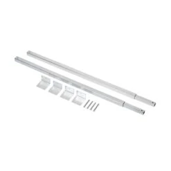 Caressi CAB90 Rohrschellensatz Für 80-120 Cm Schrankbreite