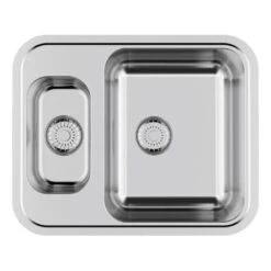 Caressi Einbauspüle Basic Line CABLPP1532R50 56,5 X 46 Cm Edelstahl