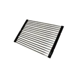 Caressi Rollmatte CAFDMBK Edelstahl, Einfassung Schwarz