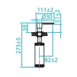 Geschirr -Geschirr caressi spuelmittelspender seifenspender2