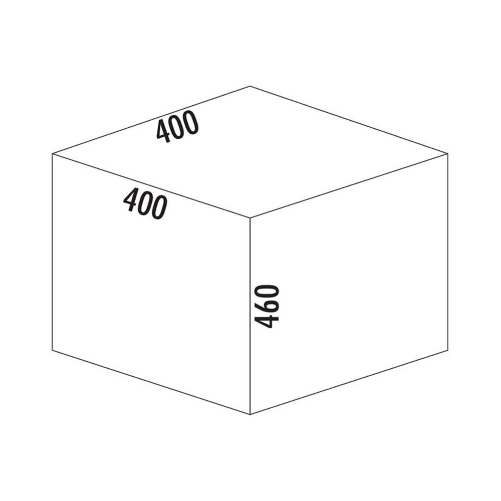 Naber Cox® Base 460 S/400-2, Abfallsammler Für Frontauszüge, Hellgrau 4 Naber Cox® Base 460 S/400-2, Abfallsammler Für Frontauszüge, Hellgrau – Bild 2