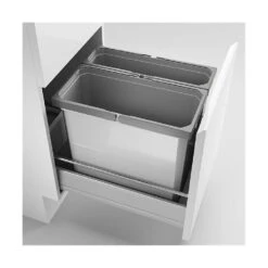 Naber Cox® Box 360 S/400-1, Abfallsammler Für Vorhandene Auszüge, Hellgrau
