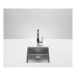 Dornbracht Unterbaubecken Küchenbecken Aus Edelstahl Poliert (40x40 Cm)