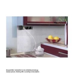 EVOline R-Dock, Steckdosenelement, Mit 3 Schuko-Steckdosen -Geschirr evoline r dock steckdosenelement mit 3 schuko steckdosen3