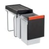 Franke Einbau-Abfallsammler Sorter Cube 30 Handauszug 2-fach ( 1x 10 L, 1 X 20 L)