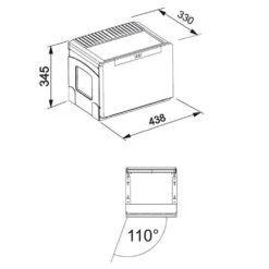 Franke Einbau-Abfallsammler Sorter Cube 50 Handauszug 2-fach -Geschirr franke einbau abfallsammler sorter cube 50 handauszug 2 fach3