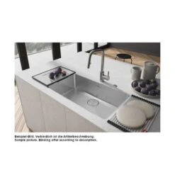 Franke Einbaubecken Mythos MYX 210-70 Edelstahl Gebürstet -Geschirr franke einbaubecken mythos myx 210 70 edelstahl gebuerstet3