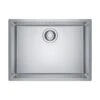 Franke Unterbaubecken Maris MRX 110-55 Edelstahl -Geschirr franke unterbaubecken maris mrx 110 55 edelstahl