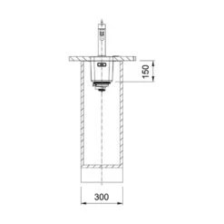 Franke Unterbaubecken Mythos MYX 110-16 Edelstahl Gebürstet -Geschirr franke unterbaubecken mythos myx 110 16 edelstahl gebuerstet4