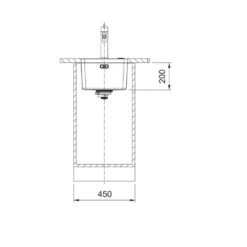 Franke Unterbaubecken Mythos MYX 110-34 Edelstahl Gebürstet -Geschirr franke unterbaubecken mythos myx 110 34 edelstahl gebuerstet4