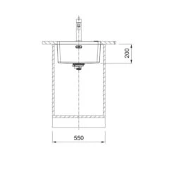 Franke Unterbaubecken Mythos MYX 110-45 Edelstahl Gebürstet -Geschirr franke unterbaubecken mythos myx 110 45 edelstahl gebuerstet4