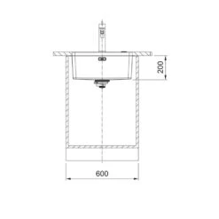 Franke Unterbaubecken Mythos MYX 110-50 Edelstahl Gebürstet -Geschirr franke unterbaubecken mythos myx 110 50 edelstahl gebuerstet4