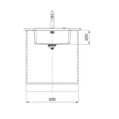 Franke Unterbaubecken Mythos MYX 110-55 Edelstahl Gebürstet -Geschirr franke unterbaubecken mythos myx 110 55 edelstahl gebuerstet 14