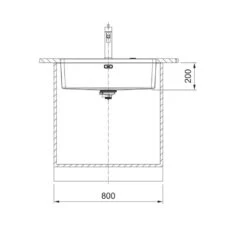 Franke Unterbaubecken Mythos MYX 110-70 Edelstahl Gebürstet -Geschirr franke unterbaubecken mythos myx 110 70 edelstahl gebuerstet4